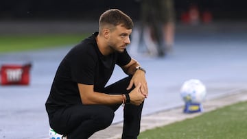 Martín Anselmi, en un partido con Botafogo.