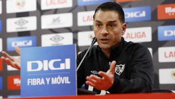 Francisco, en rueda de prensa.