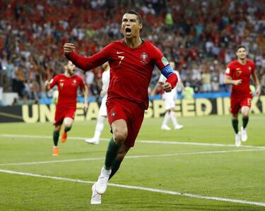 Los goles de Cristiano Ronaldo en Mundiales