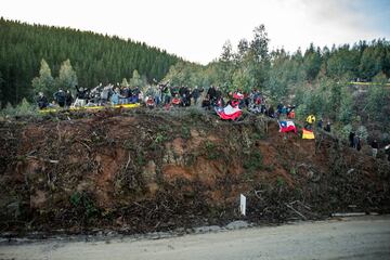 Así vivieron los pilotos chilenos el hito del WRC en Concepción