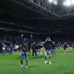 Ultras del Espanyol, del Milan, del PSG