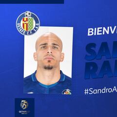 Sandro llega cedido al Getafe una temporada