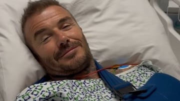 David Beckham, hospitalizado