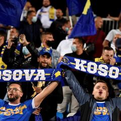 Las imágenes de la victoria de España en Kosovo