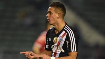 Rafael Santos Borré, delantero de River Plate