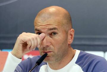 Real Madrid coach Zinedine Zidane surprised a few ahead of the game.