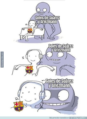 Los memes más divertidos del Atlético-Barça