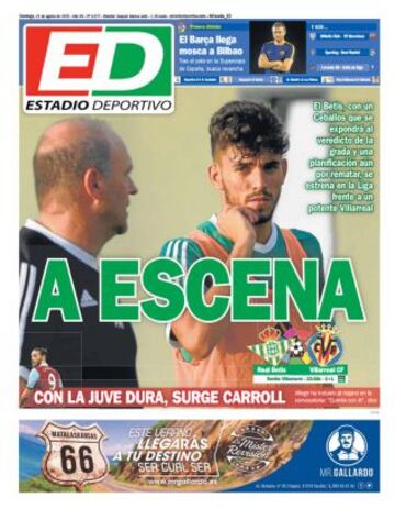 Portadas de la prensa deportiva