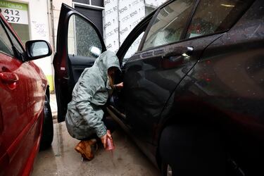 Incidencias en la capital malagueña con motivo de las precipitaciones.