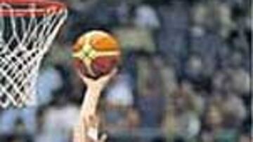 Nocioni, en el partido de ayer.