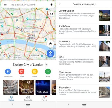 Barrios interesantes, la nueva opción de Google Maps para hacer turismo