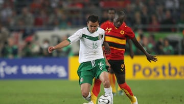 Mario Méndez, lateral de la Selección Mexicana, en Alemania 2006.