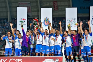 Los de La Franja han levantado un trofeo de Copa MX y uno de Supercopa MX en este periodo.
