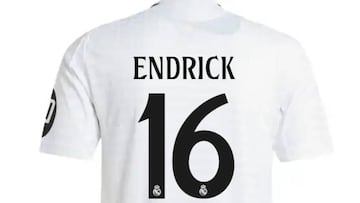 ¿Qué número llevará Endrick en el Real Madrid y qué dorsales ha tenido en su carrera?