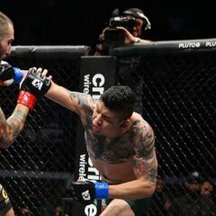 Elpidio pudo con Wasabi en su debut en Combate Amércias