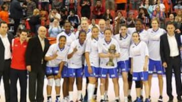 <b>GANÓ LA EUROLIGA. </b>El Ros se marcha en la cima de Europa.