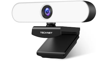Webcam con luz incorporada Tecknet TK-CA001