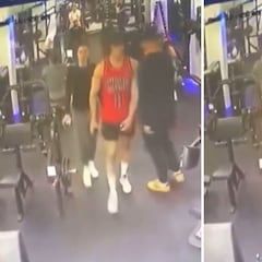 Dos culturistas se cruzan en el gimnasio y se lían brutalmente a golpes