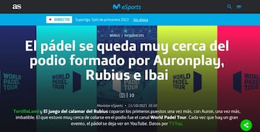 Movistar+ retransmitir World Padel Tour este 2022