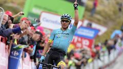 Miguel Ángel López gana la etapa, vence a Froome y a Nibali