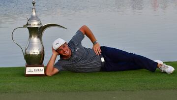 DeChambeau no dio opción en Dubai; Quirós y Sergio, terceros