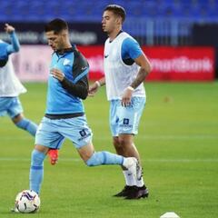 Mala noticia para el Málaga: Caye Quntana debe cumplir sanción ante el Logroñés