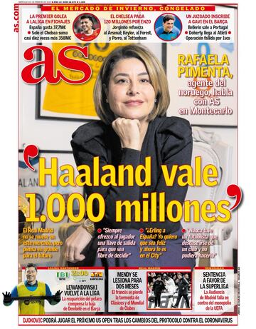 Las portadas de AS de febrero