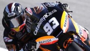 <b>EN FORMA. </b>Márquez está demostrando un nivel de pilotaje extraordinario para batir a Pol.