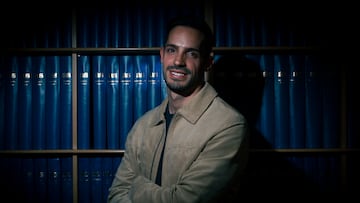 Álvaro Gómez-Rey, durante su visita a la redacción de AS.