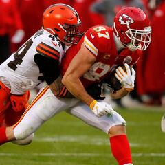 Travis Kelce considera que los Browns son un contendiente de los Chiefs