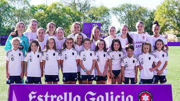 Debut del equipo femenino del Real Valladolid.