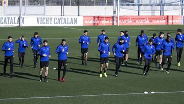El Espanyol dará vacaciones a sus jugadores al término del encuentro ante el Alcorcón.