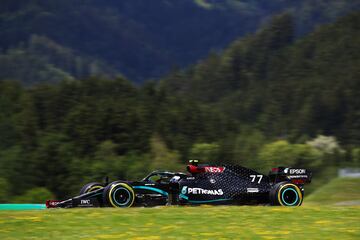 Las mejores imágenes de la pole de Bottas en Austria