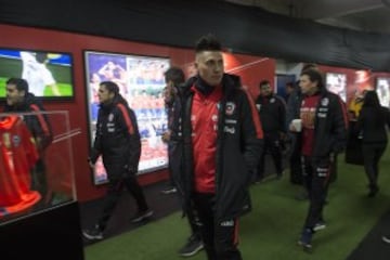 Los cracks disfrutaron en el Museo de la Roja