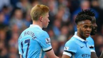 RINDEN. De Bruyne y Sterling están cuajando en el City.
