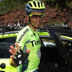 Alberto Contador vuelve a la acción en la clásica de Valverde