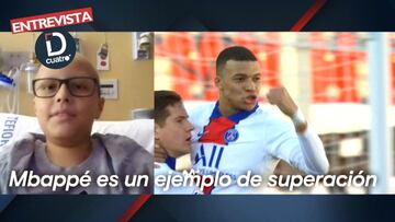 El niño peruano que cumplió el sueño de hablar con Mbappé
