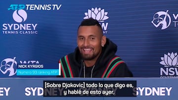 Faltaba él: Kyrgios entra de lleno en el 'Caso Djokovic'