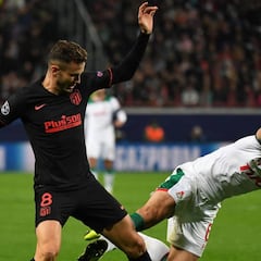 Saúl, el único que ha jugado todos los minutos en el Atleti