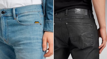 Aprovecha estos pantalones vaqueros para hombre G-Star Raw en rebaja