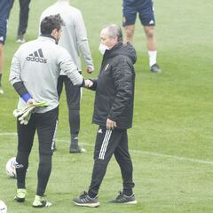 Cristian Álvarez es baja y no viaja a Málaga