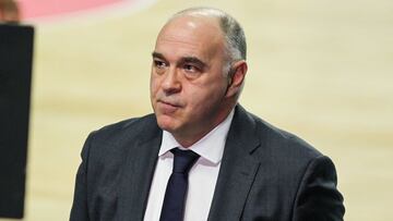 Pablo Laso, head coach of Real Madrid Baloncesto during Liga ACB basketball match played between Real Madrid and FC Barcelona at Wizink Center on December 27, 2020 in Madrid, Spain.
 AFP7 
 27/12/2020 ONLY FOR USE IN SPAIN