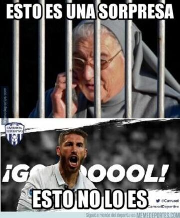 Los memes del Real Madrid-Betis: Sergio Ramos el héroe y Keylor Navas en el ojo del huracán