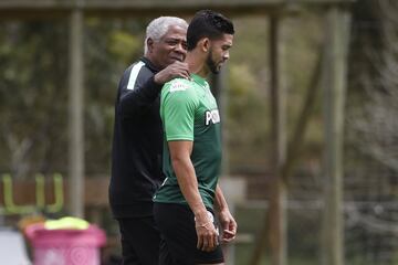 Atlético Nacional entrenó pensando en la segunda jornada de los cuadrangulares de la Liga BetPlay ante Deportivo Pereira.