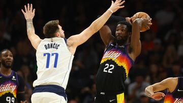 Why didn't the Phoenix Suns' Deandre Ayton get more minutes against the Dallas Mavericks when they lost in Game 7 of the NBA Eastern Conference semifinals?