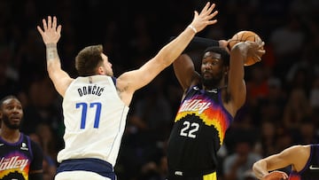 Why didn't the Phoenix Suns' Deandre Ayton get more minutes against the Dallas Mavericks when they lost in Game 7 of the NBA Eastern Conference semifinals?