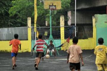 Fútbol y pobreza en Indonesia