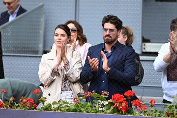 Paula Mocca y Javier Hernanz en el Mutua Madrid Open.