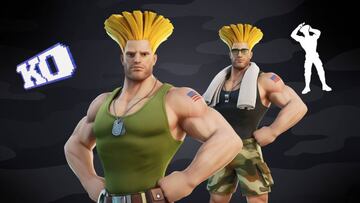 Objetos de Guile en Fortnite