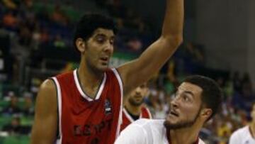 Kamal Haytam (Egipto) y Joffrey Lauvergne (Francia).